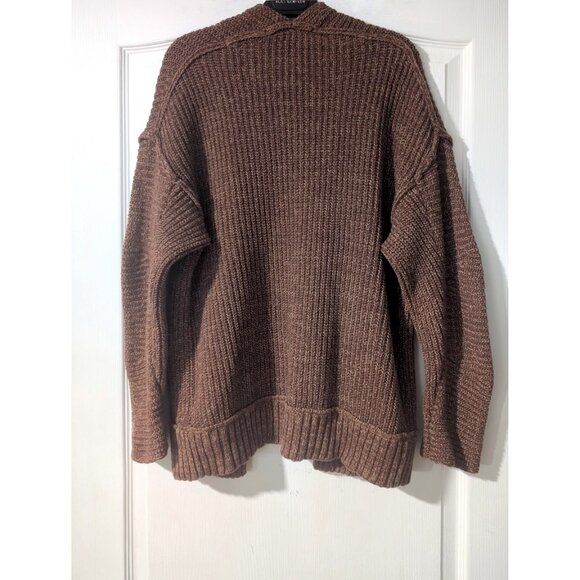 Free People | High Hopes Cardigan In Mariposa Brown - Picture 4 of 10